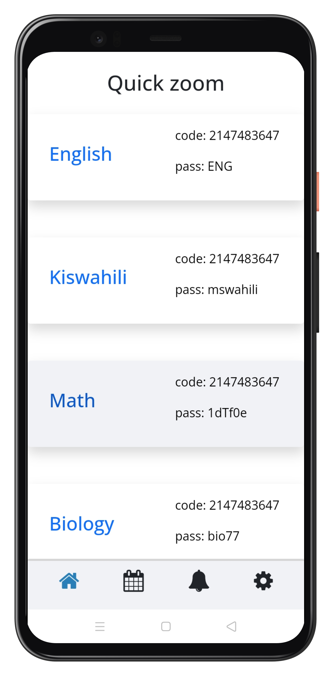 app mockup